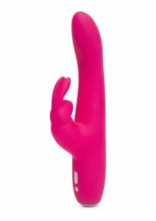 Happy Rabbit Slimline Curve Vibrator - Pink