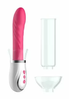 Pumped Twister - 4 in 1 Rechargeable Couples Pump Kit