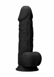 Real Rock Ultra Silicone Dildo With Balls - 21,6 cm