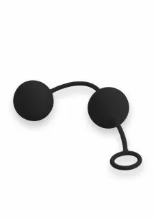 Shots Toys Geisha Twin Balls Deluxe - Black