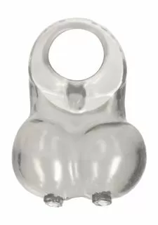 SONO No. 73 - Soft Squeeze Scrotum Ring - Translucent
