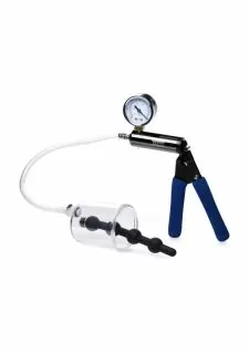 Tom of Finland Rose Bud Cylinder w/ Beaded Silicone Insert - Black