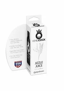 King Cock Dildo Jizzle Juice - 2oz