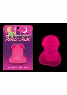 Glowing Penis Shot - Pink