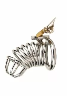 Impound Spiral Male Chastity Device