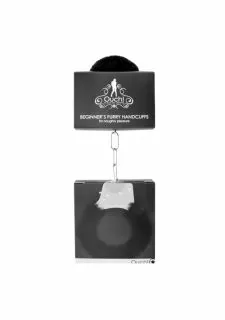 Beginner's Furry Handcuffs -Black