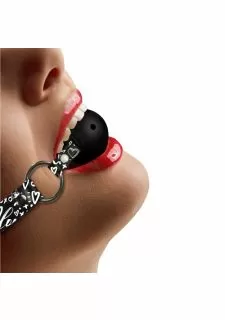 Ouch! Graffiti Breathable Ball Mouth Gag