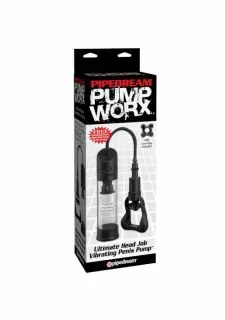 Pump Worx Ultimate Head Job Vibrating Penis Pump