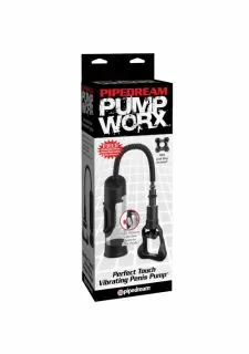 Pump Worx Perfect Touch Vibrating Penis Pump