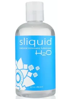 Sliquid Naturals H20 Waterbased Lubricant-255ml