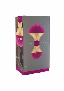 Vive Enoki Massage Wand Vibrator-pink