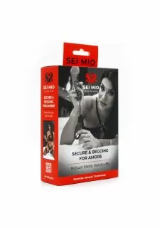 SEI MIO - Secure and Begging for Amore - Robust Metal Handcuffs