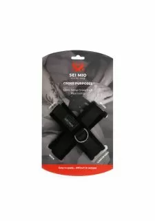 SEI MIO - Cross Purposes - Over-Wrap Cross Cuff Restraints